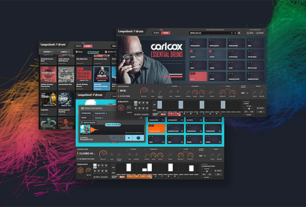 LoopcloudDRUM 1.5 loopmasters producer music software virtual daw strumenti musicali