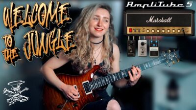 Ik Multimedia AmpliTube 5 Sophie Burrell guitar fx software mogar video tutorial