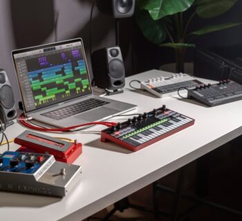 Ik Multimedia UNO Synth Pro Desktop sintetizzatore hardware digital strumenti musicali mogar prezzo video