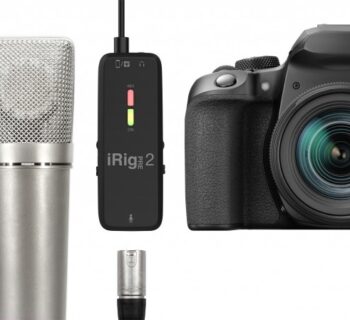 Ik Multimedia iRig Pre 2 interfaccia audio mobile hardware recording mogar sturmenti musicali dslr