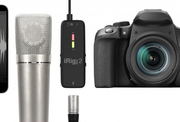 Ik Multimedia iRig Pre 2 interfaccia audio mobile hardware recording mogar sturmenti musicali dslr