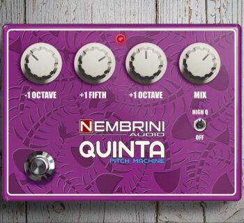 Nembrini Audio Quinta Pitch Machine software daw plug-in guitar fx strumenti musicali