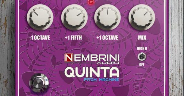 Nembrini Audio Quinta Pitch Machine software daw plug-in guitar fx strumenti musicali