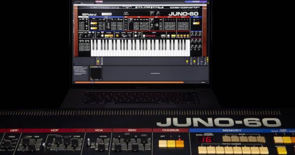 RolandCloud JUNO-60 soft synth sintetizzatore virtual instrument producer strumenti musicali roland