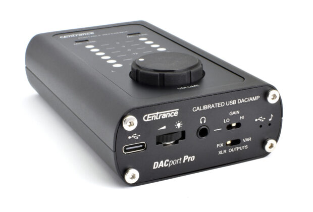 CEntrance DACport-Pro DAC audio pro studio strumenti musicali