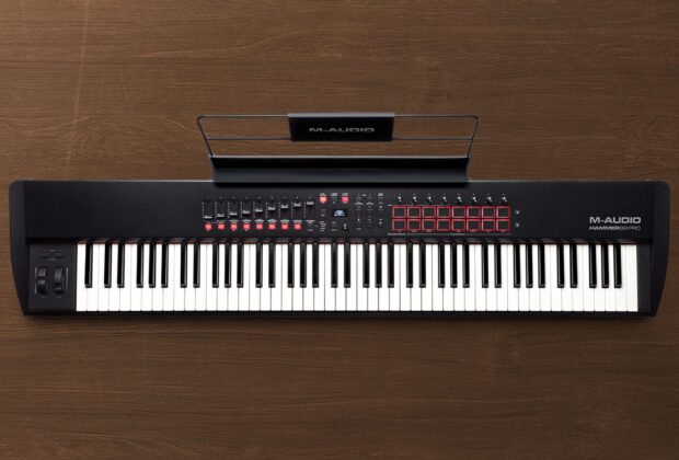 M-Audio Hammer 88 Pro hardware controller MIDI tastiera soundwave strumenti musicali