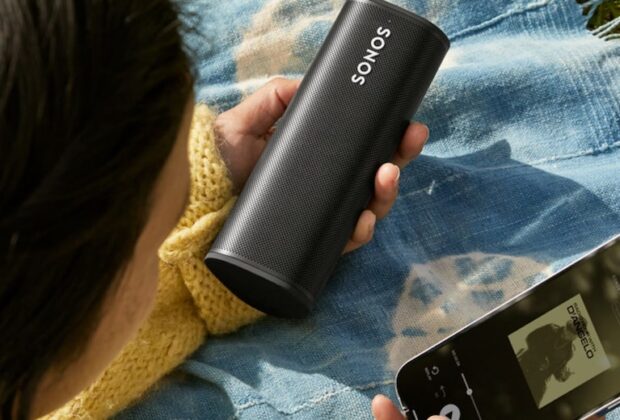 Sonos Roam audio portable mobile hardware music speaker strumenti musicali