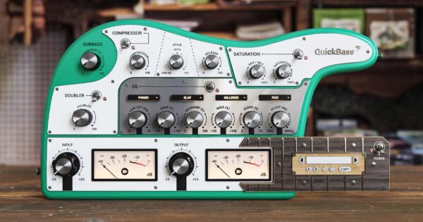 United Plugins Instant Audio QuickBass plug-in audio software daw strumenti musicali