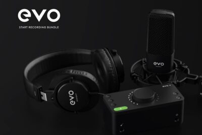 EVO Start Recording Bundle home studio recording audient leading tech