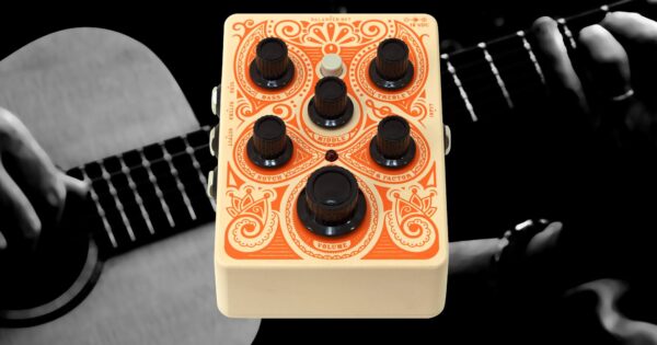 Orange Acoustic Pedal pedali stompbox fx chitarra acustica adagio strumentimusicali