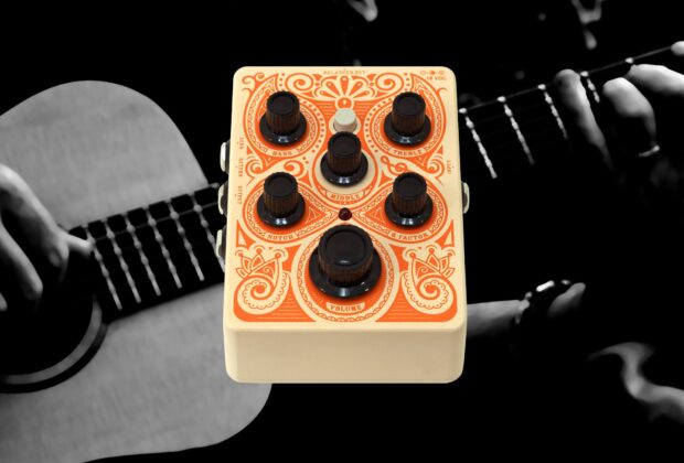 Orange Acoustic Pedal pedali stompbox fx chitarra acustica adagio strumentimusicali