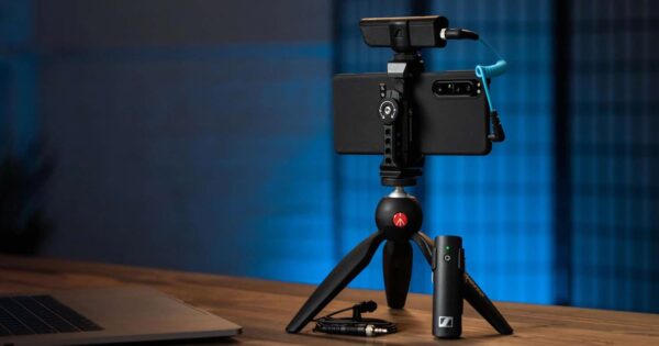 Sennheiser Mobile Kit audio video podcast vlog exhibo strumenti musicali