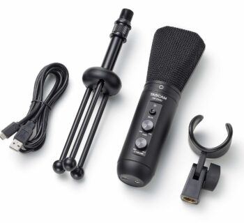Tascam TM-250U usb microfono podcast vlog video aeb distribuzioni strumentimusicali