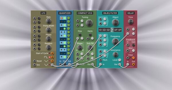 AAS Multiphonics CV-1 soft synth virtual instrument modular strumentimusicali