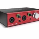 Focusrite Clarett2Pre USB hardware interfaccia audio home studio recording luca pilla test review recensione algam eko strumentimusicali