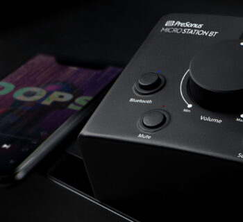 Presonus Microstation BT bluetooth monitor controller home studio mobile mixing midi music strumentimusicali prezzo