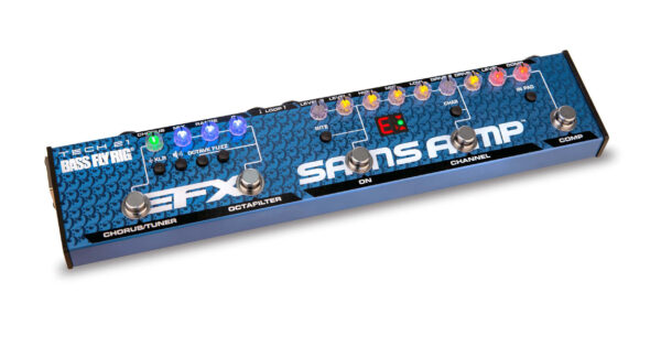Tech21 Bass Flyrig 2 basso pedaliera stompbox fx loop strumentimusicali