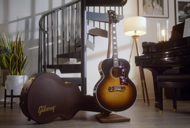 Gibson J-150 Noel Gallagher chitarra acustica acoustic guitar artist signature oasis strumentimusicali