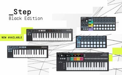 Arturia Step Black Edition midiware hardware controller tastiera keyboard midiware