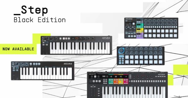 Arturia Step Black Edition midiware hardware controller tastiera keyboard midiware