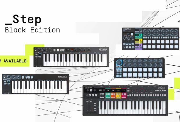 Arturia Step Black Edition midiware hardware controller tastiera keyboard midiware