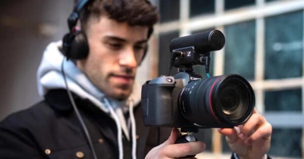 Sennheiser MKE 400 ripresa voce opinioni recensione review mic per smartphone fotocamera luca pilla strumentimusicali exhibo