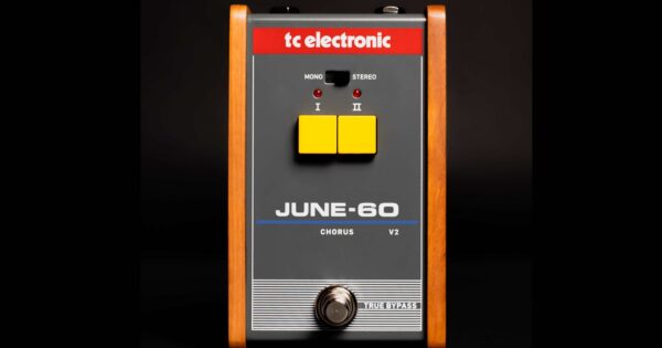 Tc Electronic June-60 v2 pedale stompbox pedaliera fx chorus roland juno-60 strumentimusicali
