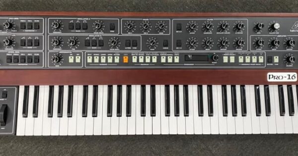Behringer Pro-16 sequential prophet sintetizzatore synth analog hardware strumentimusicali