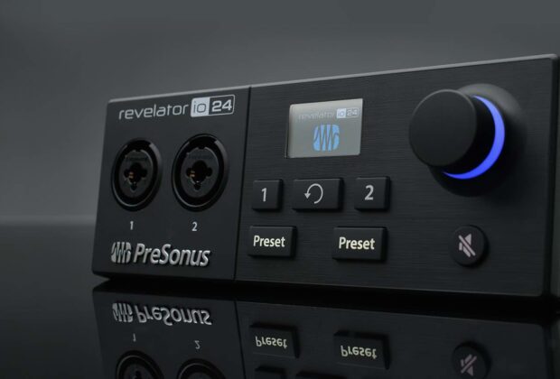 PreSonus Revelator io24 interfaccia audio usb-c home studio mobile midi music strumentimusicali