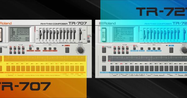 Roland Cloud tr-707 TR-727 drum machine virtual instrument gratis free strumenti musicali