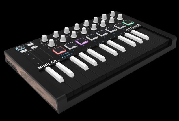 Arturia MiniLab Mk II Inverted controller tastiera keyboard midiware strumentimusicali