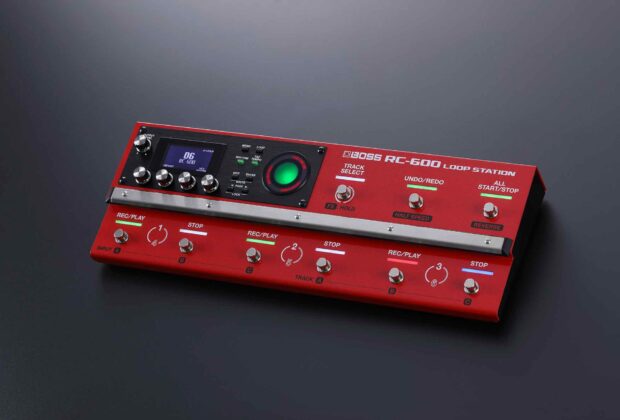 BOSS RC-600 loop station chitarra fx hardware pedaliera guitar stompbox strumentimusicali