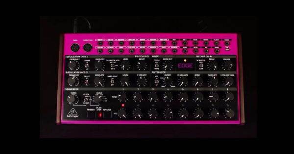 Behringer Edge sintetizzatore synth modular moog dfam hardware digital strumentimusicali