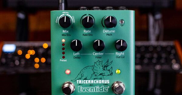 Eventide TriceraChorus chitarra fx pedale stompbox mogar strumentimusicali