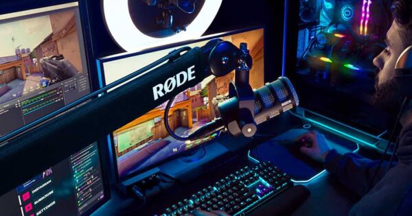 Røde PSA-1+ asta microfono boom studio radio broadcast podcast streamer gaming twitch midi music strumentimusicali