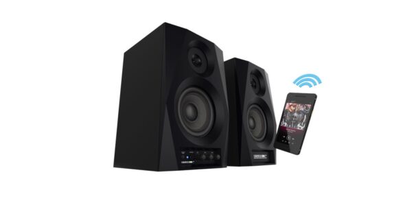 reloop DSM3BT studio monitor home dj producer bluetooth hardware audio soundwave strumentimusicali