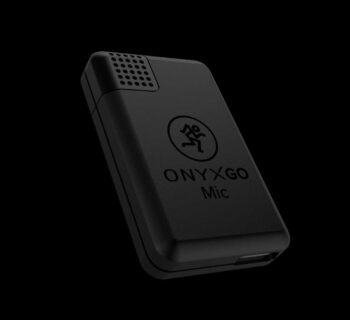 Mackie OnyxGo Mic broadcast intervista mobile hardware smartphone adagio strumentimusicali