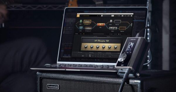 Positive Grid Riff interfaccia audio usb chitarra chitarrista daw software hardware recording home studio gold music strumentimusicali