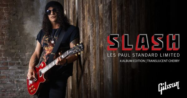 Gibson Slash Les Paul Standard Limited 4 album edition translucent cherry chitarra elettrica guns n roses signature strumentimusicali