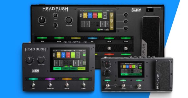 HeadRush Firmware update 2.4 gigboard mx5 pedalboard pedaliera multieffetto chitarra soundwave strumentimusicali