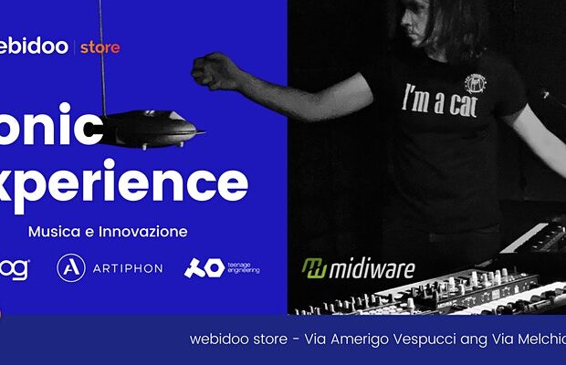 sonic experience evento gratuito eugene midiware strumentimusicali synth teenage engineering moog art