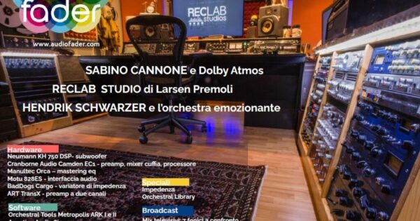 audiofader magazine 25 rivista audio professionale magazine audio profesisonale acustica audio avid pro tools carbon luca pilla strumentimusicali