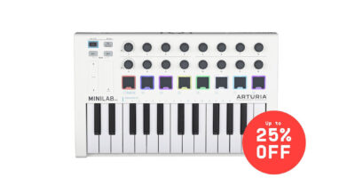 Arturia MiniLab mk2 controller midi hardware tastiera keyboard midiware strumentimusicali