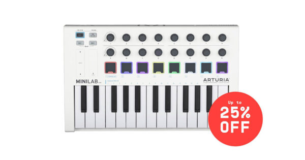 Arturia MiniLab mk2 controller midi hardware tastiera keyboard midiware strumentimusicali