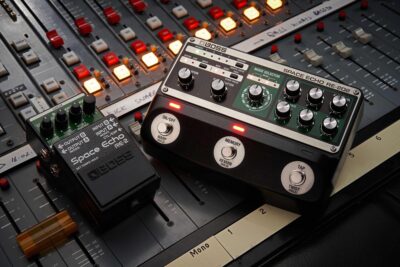BOSS RE-2 re-202 space echo roland re-201 stompbox guitar pedale chitarra strumentimusicali