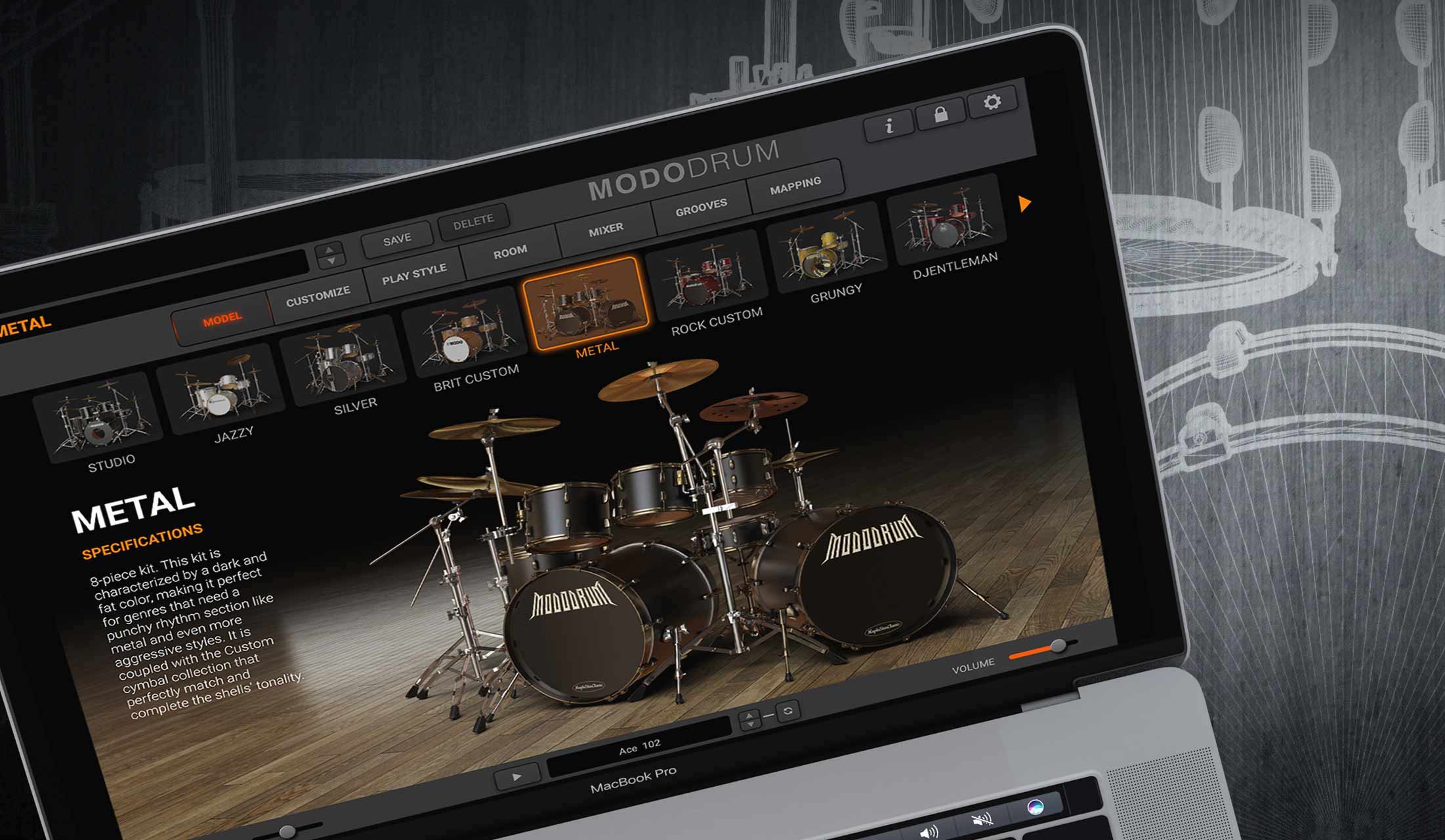 Ik Multimedia MODO DRUM 1.5 nuovi kit e nuovi suoni