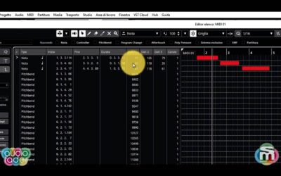 Steinberg Cubase tutorial midi software daw virtual strumentimusicali pierluigi bontempi video tutorial