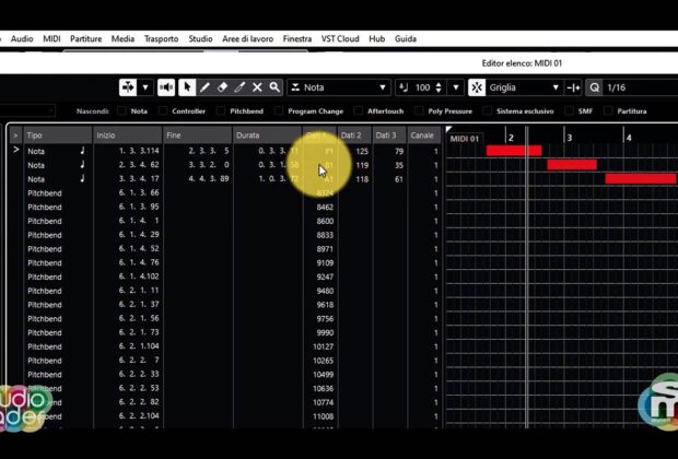 Steinberg Cubase tutorial midi software daw virtual strumentimusicali pierluigi bontempi video tutorial