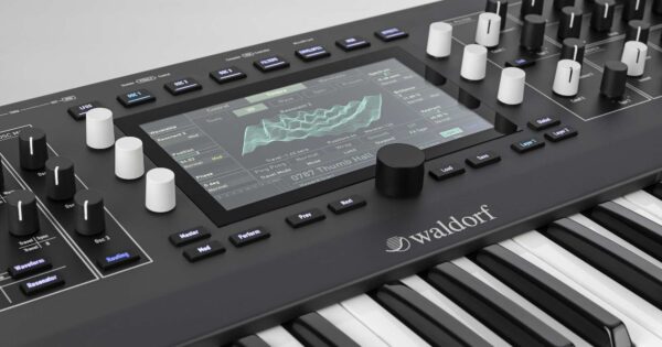 Waldorf Iridium Keyboard sintetizzatore hardware synth producer music musician fatar tastiera keyboard soundwave strumentimusicali