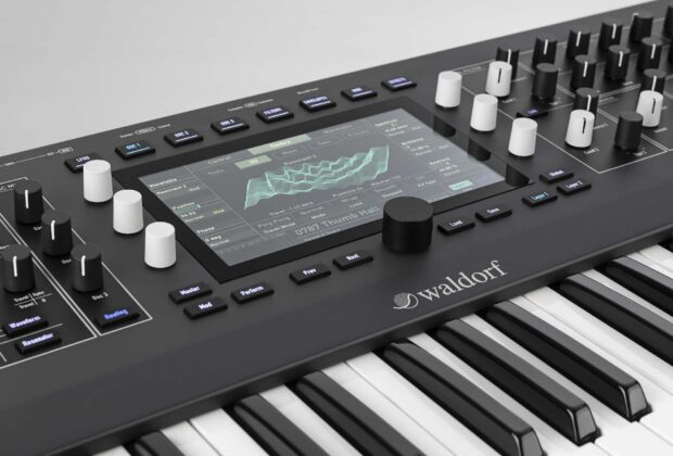 Waldorf Iridium Keyboard sintetizzatore hardware synth producer music musician fatar tastiera keyboard soundwave strumentimusicali